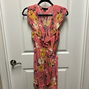 Sanctuary Small pink wrap dress.